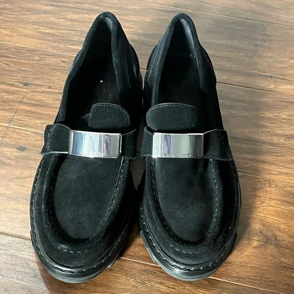 Rag and Bone Black Suede Shiloh Loafer-NWOT size 7 - Picture 4 of 15